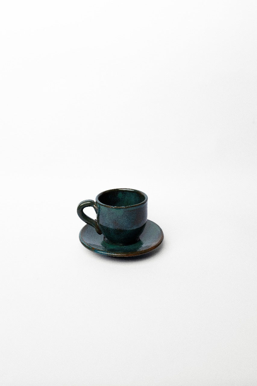 glazed coffee cup