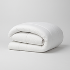 لحاف مايكروفايبر ابيض فندقي