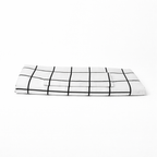 كافر لحاف Duvet Cover مربعات ابيض واسود