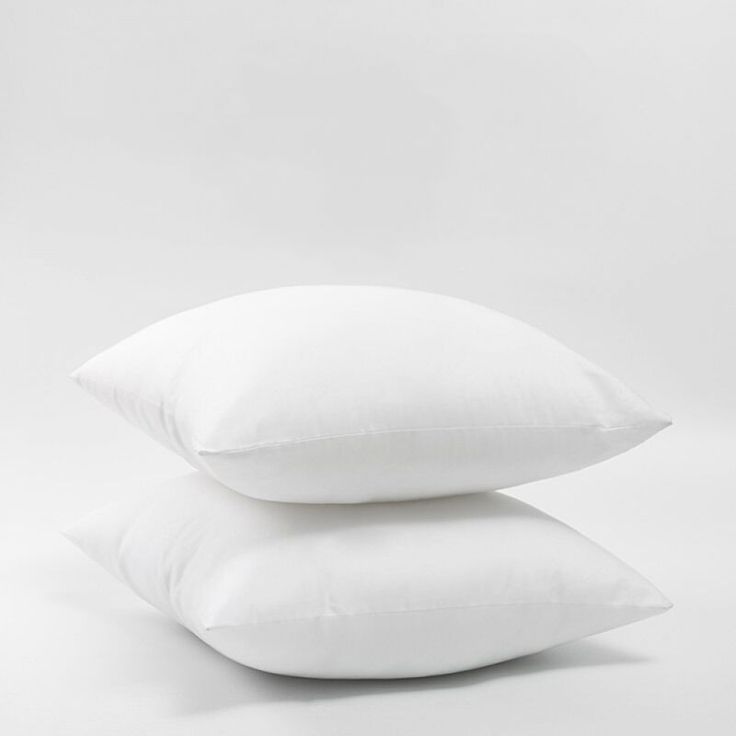 2 microfiber pillows