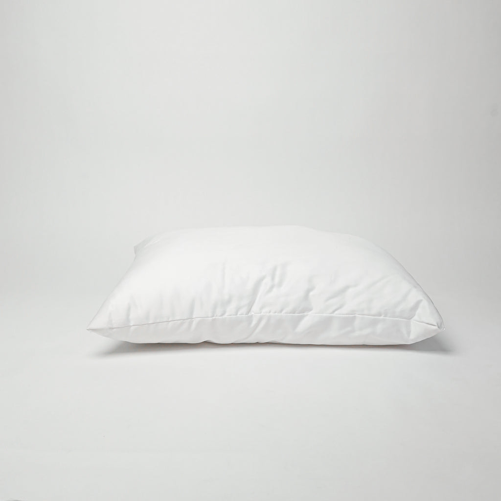 Microfiber pillow with soft filling