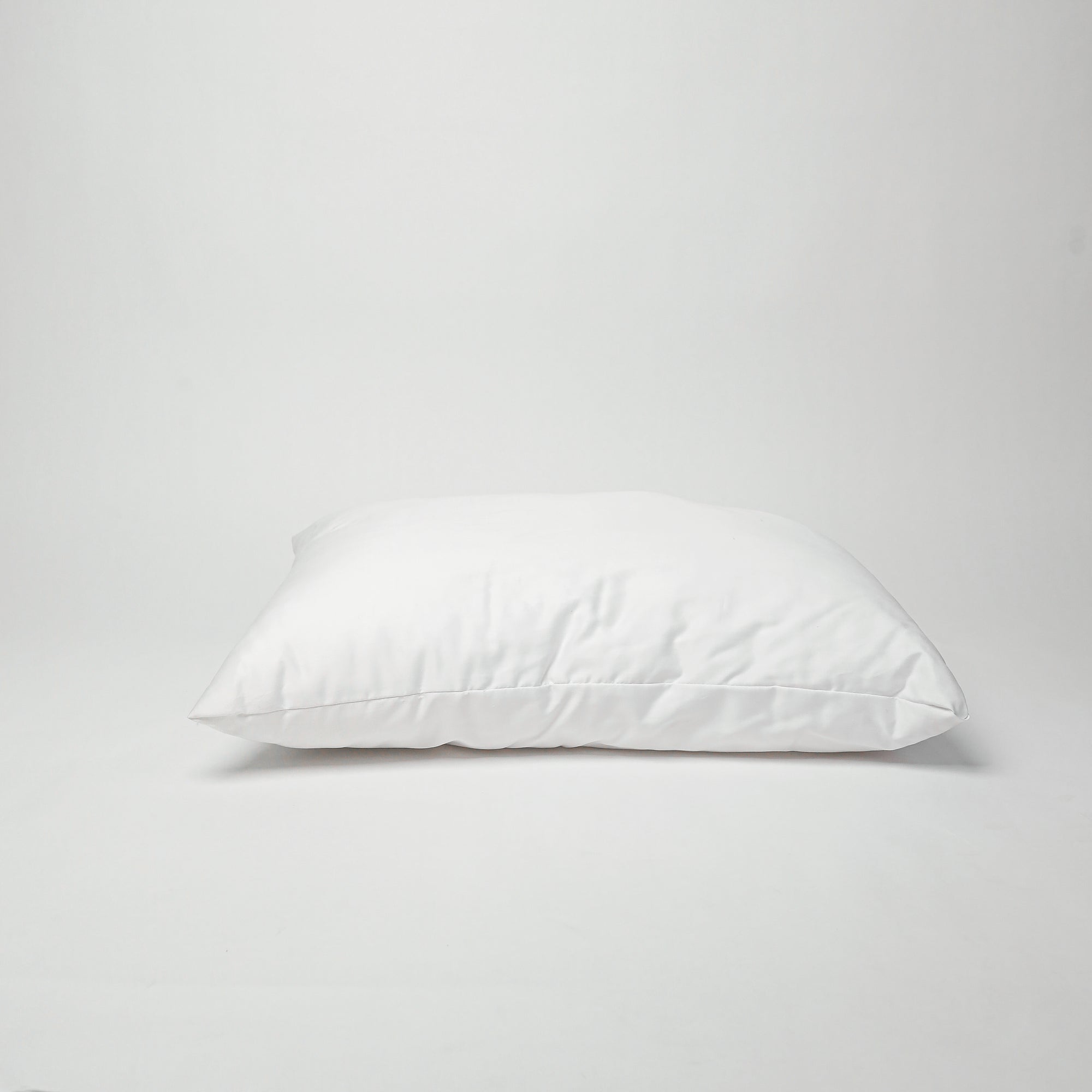 Microfiber pillow with soft filling