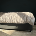 White microfiber duvet لحاف مايكروفايبر