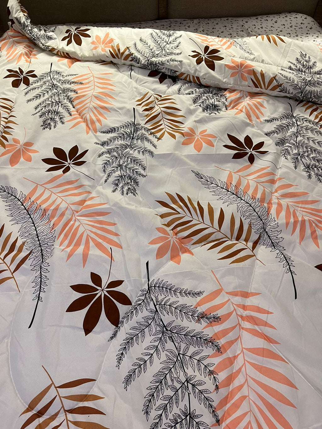 220x180 لحاف فايبر سنجل مشجر مقاس